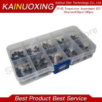 10value 200PCS BC337 BC327 2N2222 2N2907 2N3904 2N3906 S8050 S8550 A1015 C1815 Transistor Assortment Kit Transistors Box Pack Picture Hangers Hooks