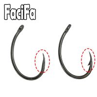 25 or 50 pcs Carp Fishing Hook barbless and Barbed Offset Circle Hook Fly Fishing Jig Hook sea Fishhook Tackle Accessories Accessories