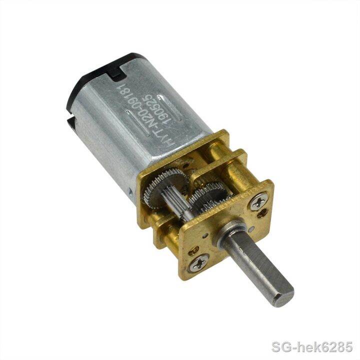 yf-3v-6v-12v-n20-metal-motor-with-gearwheel-15-30-40-50-60-70-100-150-200-300-400-500-600-1000-2000rpm