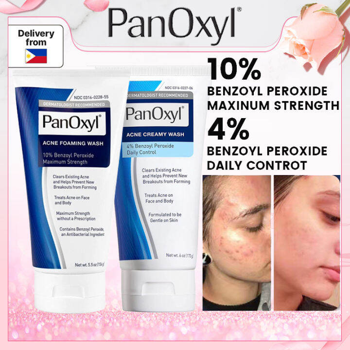 Panoxyl Acne Foaming Wash 10 Benzoyl Peroxide Maximum Strength 156gfacial Cleanseracne 3706