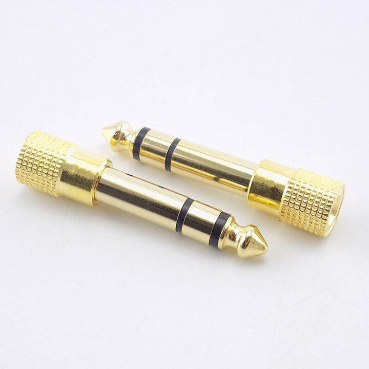 1-2pcs-6-5mm-to-3-5mm-male-to-female-headphone-stereo-audio-jack-plus-adapter-6-5-3-5-converter-gold-music-mp3-h10-cables