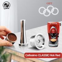 Reusable Refill Coffee Capsule for Tchibo Cafissimo &amp; K fee ALDI Expressi coffee Maker Machine Stainless Steel Metal Filter Pod