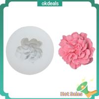 OKDEALS ซิลิโคนทำจากซิลิโคน แม่พิมพ์ซิลิโคนดอกไม้ สีขาวขาว 73.3ซม. แม่พิมพ์เทียน3D แม่พิมพ์ดอกไม้ซิลิโคน สบู่ทำมือ