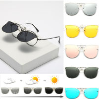 Sunglasses Anti-UVA Driving Night Vision Riding Clip On Polarized Sunglasses Clip Glasses Clip Clip On Sunglasses