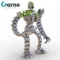 Garno โมเดลหุ่น Moc-20801 Action FIGURE Anime จากการ์ตูนเรื่อง Sky Castles Laputa สำหรับเด็กผู้ชาย,หุ่นยนต์ของเล่นเสริมสร้างทักษะการสร้างเลบีชาสำหรับเป็นของขวัญ
