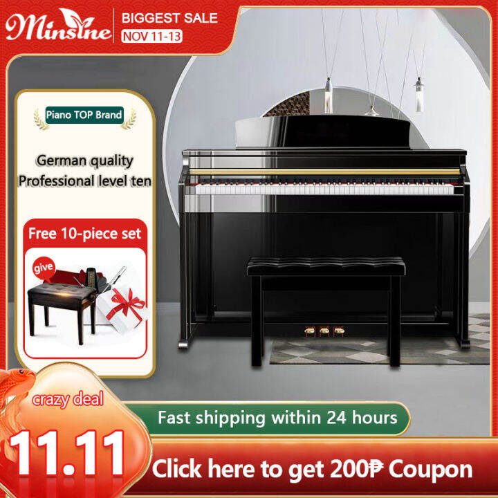 88 Weighted Keys Digital Piano Hammer Action 88Key Portable Digital