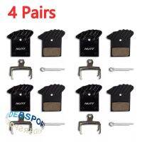 4 Pairs NUTT Bicycle Hydraulic Disc Brake Pad Semi Metal Resin Heat Dissipation Scooter Brake for NUTT Oil Brake Avid BD1 BD3 E9