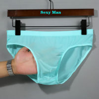 Big Size M-4XL Men Briefs Sexy Underwear Ultra Thin U Pouch Mens Panties Cueca Low Rise Slips Hombre Erotic