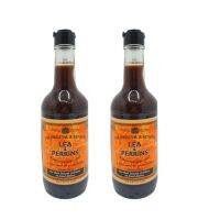 LEA&amp;PERRINS Worcestershire Sauce ลีแอนด์เพอร์ริน ซอสเปรี้ยว 150ml. (แพคคู่)