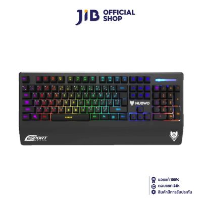 KEYBOARD (คีย์บอร์ด) NUBWO NK030 VAKANT (RUBBER DOME) (7 COLORS LED) (EN/TH)