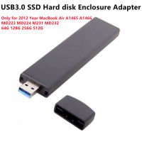 USB3.0 7 + 17Pin SSD Enclosure Adapter สำหรับ2012 MacBook Air A1465 A1466 MD223 MD224 MD232 64G 128G 256G 512G SSD