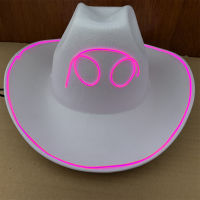 Amazing Light Up LED Cowboy Hat Flashing El Wire Hat led party hat Flashing Blinky Lights Cowboy Hat