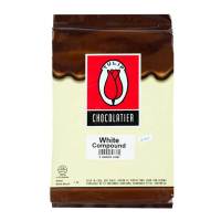 TULIP White Compound 1 kg. ทิวลิป ไวท์คอมพาวด์ ช็อกโกแลต 1 กิโลกรัม