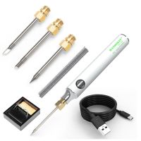 USB Electric Soldering Iron Kits 5V 8W Tin Solder Iron USB Fast Charging Portable Microelectronics Repair Welding Tools паяльник