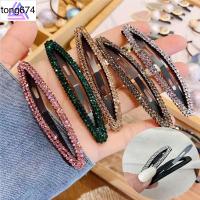 TONG 6PCS อุปกรณ์เสริมผม คลิปผม rhinestone โลหะผสมอัลลอยด์ ที่หนีบผมบีบีกัน ของใหม่ คลิปด้านข้าง ผมเส้นผม