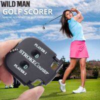 Square Golf Stroke Putt Score Counter Indicator เครื่องมือช่วยฝึกอบรมกอล์ฟกลางแจ้ง