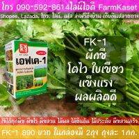 ปุ๋ยผักชี ปุ๋ยน้ำบำรุงผักชี โตไว ใบเขียว สมบูรณ์ ฉีดพ่น FK-1 มี N-P-K, Mg, Zn และสารจับใบ