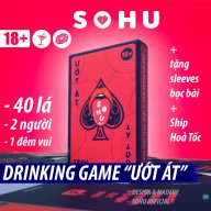 Bộ bài drinking game Ướt Át SOHU cho cặp đôi hẹn hò, đi chơi 40 lá thumbnail