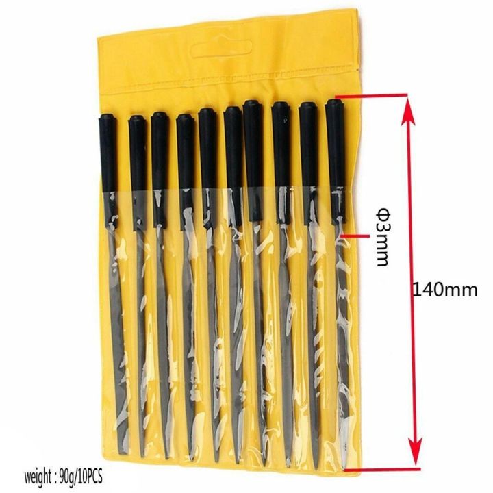 10pcs-guitar-file-fret-nut-saddle-slot-grinding-file-set-professional-guitar-luthier-repairing-tool-for-stringed-instrument