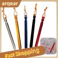 ARQEAR529453 5/10ชิ้น18ซม. น้ำหนักเบามากโลหะผสมอะลูมิเนียมที่แข็งแรงเดินป่าตั้งแคมป์เสาหลักหมุดเต็นท์หมุดยึดเต็นท์