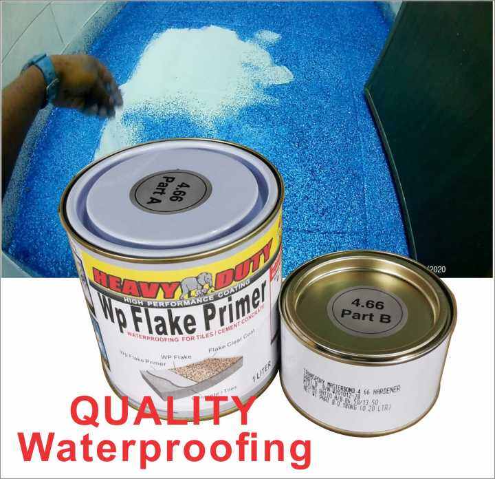 ( 1L ) Wp FLAKE PRIMER ( WITH HARDENER ) / FOR FLAKE COLOUR EPOXY