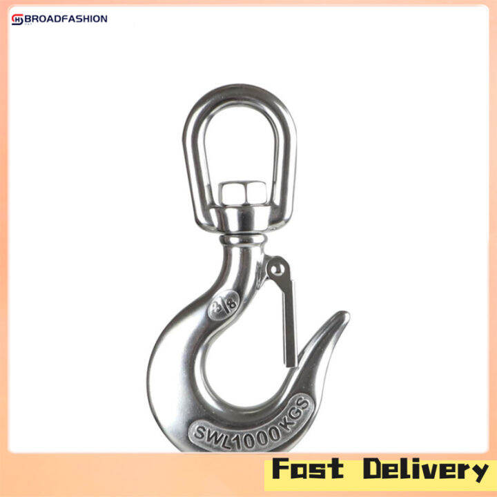 Broadfashion Stainless Steel Swivel Snap Hooks Heavy Duty Boat Hooks