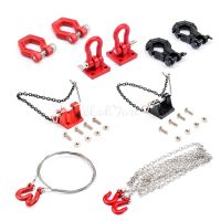 1/10 Scale Accessories Metal Tow Hook Trailer Rope Chain Trailer shackle for RC Crawler Car Axial SCX10 TRX TRX 4 Tamiya CC01