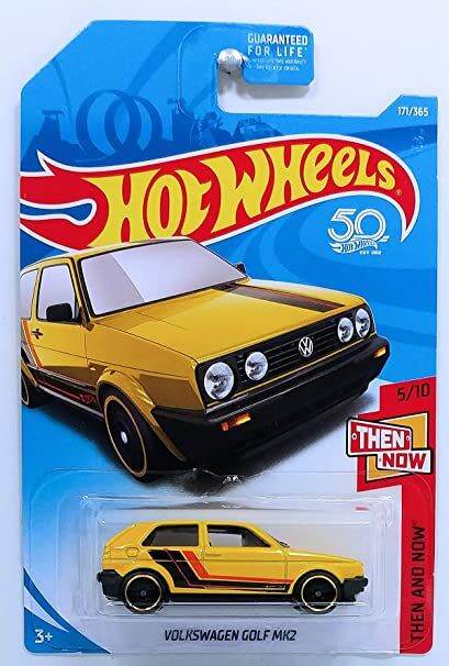 Hot Wheels Volkswagen Golf MK2 (Yellow) | Lazada PH