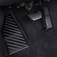 สำหรับ Toyota Highlander XU70 2020 2021 2022 2023อลูมิเนียมรถ Accelerator แก๊สเหยียบเบรคเหยียบ Non-Drilling Cover เท้า Pad