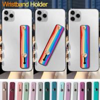 ❈☃┅ Silicone Phone Holder For iPhone Finger Ring Mobile Phone Stand for samsung Push back sticked Socket Universal WristBand Bracket