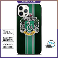 Slytherin Hogwarts Phone Case for iPhone 14 Pro Max / iPhone 13 Pro Max / iPhone 12 Pro Max / XS Max / Samsung Galaxy Note 10 Plus / S22 Ultra / S21 Plus Anti-fall Protective Case Cover