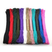 100meters 3mm Cord Rope Parachute Lanyard Rope For Climbing Survival Equipment Paracord Bracelet Mask Lanyards Paracord Bracelet