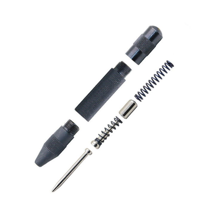 pcbfun-automatic-center-punch-spring-loaded-drill-punch-tool-window-5-inch-spring-punch-tool-fixed-point-amp-car-window-glasses-break