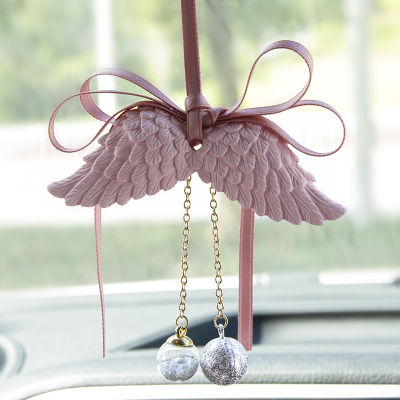 Car Fragrance Pendant For Car Angel Wings Personality Creative Pendant Inside The Car Hanging Ornaments For Decoration Female