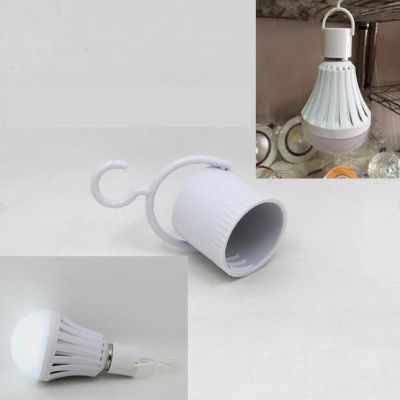 【YF】❁☂∏  1PC E27 Lamp Holder Bulb Mount Holders with Emergency flashlight Outdoor light weight