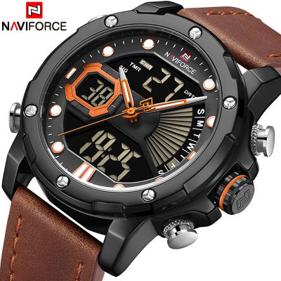 Naviforce นาฬิกาข้อมือดิจิทัล LED สำหรับผู้ชาย QC8191602