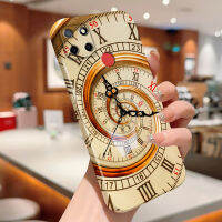 เคสใส่โทรศัพท์ Realme C25 C25S C33 C55 Narzo 20 Narzo 30A All-Inclusive กรณีโทรศัพท์ฟิล์มสร้างสรรค์การออกแบบนาฬิกาเปลือกแข็งเคสป้องกันทนแรงกระแทกคลุมทั้งหมดกล้อง