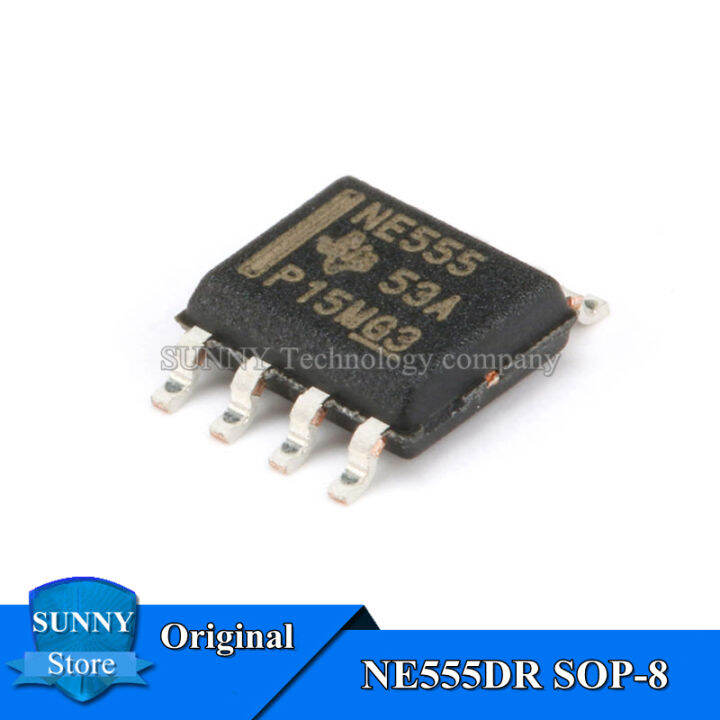 NE555JG Precision Timer IC - Ceramic DIP-8 Package (New Old Stock) #96-9