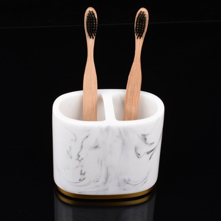 10pieces-bath-ensemble-bath-set-collection-marble-pattern-soap-dispenser-pump-toothbrush-holder-soap-dish