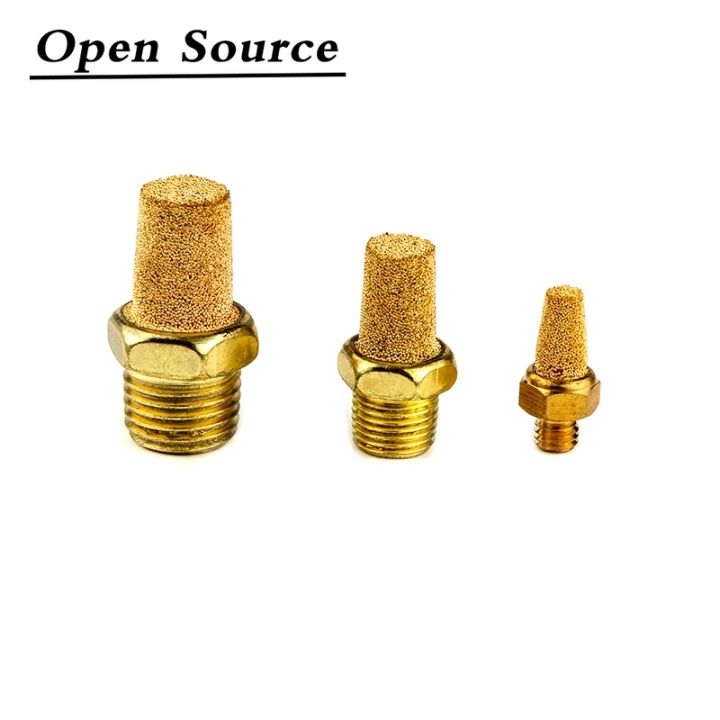 pneumatic-muffler-copper-pagoda-muffler-solenoid-valve-muffler-air-silencers-pneumatic-components-1-8-quot-1-4-quot-3-8-quot-1-2-quot-3-4-quot-1-quot