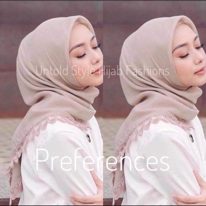 how to wear triangle hijab