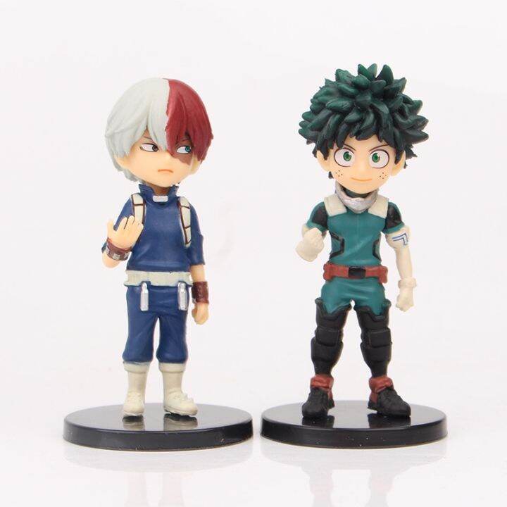 ใหม่9ชิ้นอะนิเมะตุ๊กตาฮีโร่ของฉัน-a-cademia-รูปการกระทำ-izuku-midoriya-shouto-todorok-bakugou-katsuk-ฮีโร่รุ่นของเล่นของขวัญเด็ก