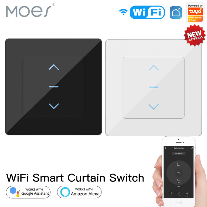 new-wifi-smart-curtain-switch-touch-design-for-motorized-curtains-and-roller-blinds-work-with-tuya-smart-life-app-alexa-google