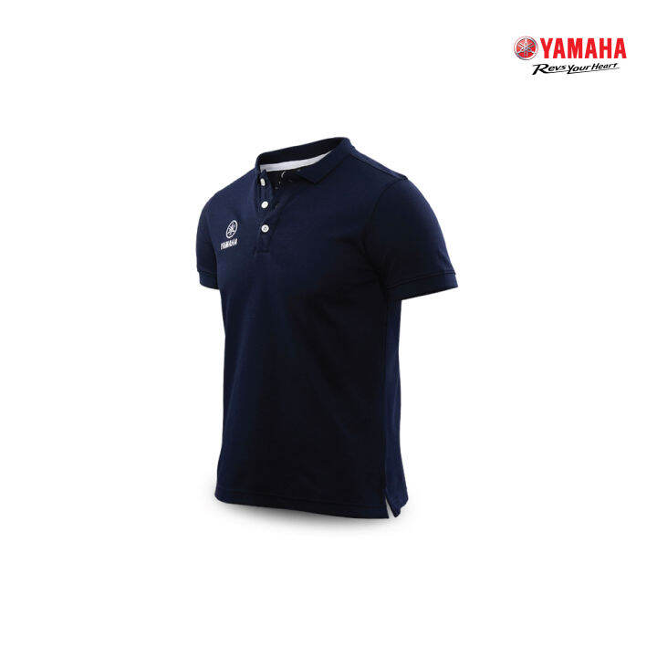 yamaha-เสื้อโปโล-premium-สีกรมท่า