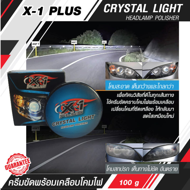 c013-ครีมขัดพร้อมเคลือบโคมไฟหน้ารถ-crystal-light-headlamp-polisher-น้ำยาขัดโคมไฟรถ-ครีมขัดไฟหน้ารถ-ครีมขัดโคมไฟหน้ารถ-น้ำยาขัดไฟหน้า-น้ำยาขัดไฟรถยนต์