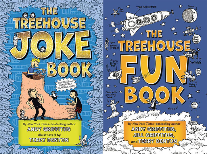 original-english-treehouse-fun-books-joke-book-2-volume-co-sale-of-adventures-of-little-childrens-tree-house-by-andy-griffiths-childrens-extracurricular-interesting-reading-chapter-book-bridge-book