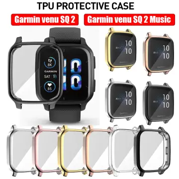 Protection Case For Garmin Venu SQ 2 SQ2 Smart Watch Plating TPU