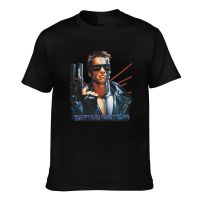 Novelty Tshirts Schwarzenegger Terminator 1984 Scifi Action Semi Auto Regular Funny Pattern Printed Tee