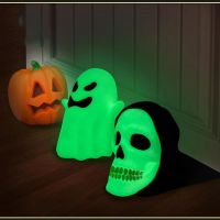 【LZ】▲☈  Halloween Door Decor Cute Pumpkin Skeleton Ghost Door Stopper Decorative Door Stops for Halloween Decor Party Supplies