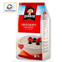 QUAKER เควกเกอร์ ซีเรียล ข้าวโอ๊ต ปรุงสำเร็จ 1000 กรัม แพ้คสุดคุ้ม ส่งเร็ว ธัญพืช ได้มาตรฐาน สะอาด